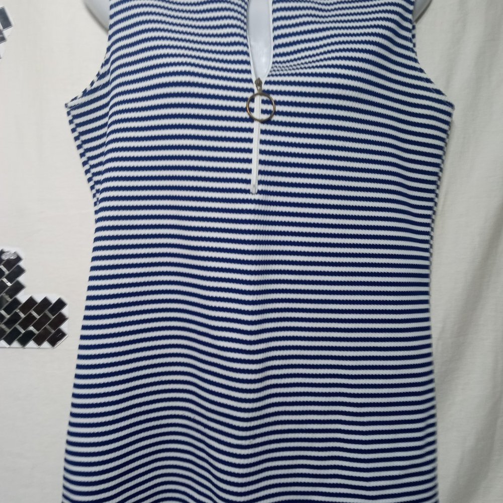 vintage half zip tennis shirt. no tags. poly blend possibly